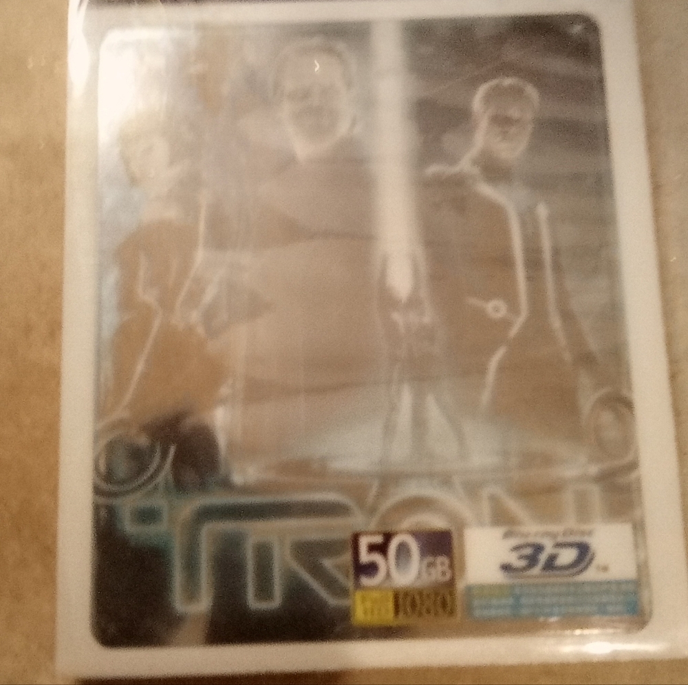 Tron 3D Blu-ray Disc - Silver